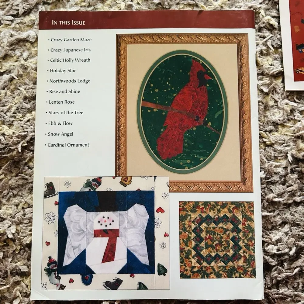 Lot of 5 The Foundation Piecer Quilt Pattern Journals Vintage Paper Piecing